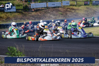 Bilsportkalenderen 2025 - Gokart edition