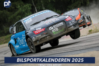 Bilsportkalenderen 2025 - Rallycross edition